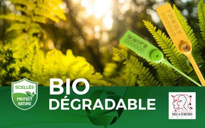scellés de sécurité biodégradable Megafortris